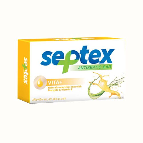 ACI Septex Vita+ Antiseptic Bar 100gm ACI Septex Vita+ Antiseptic Bar 100gm