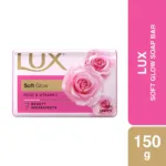 Lux Soap Bar Soft Glow 150gm