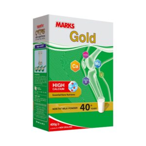 Marks Gold High Calcium Non Fat Milk Powder 40 Y+ 400gm