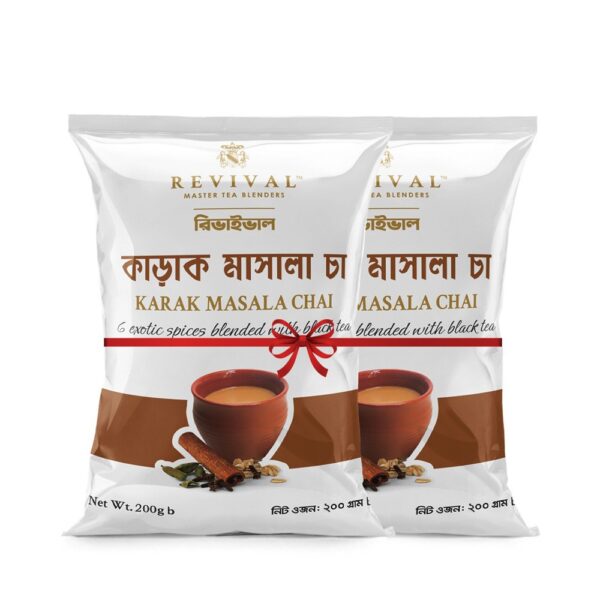 Revival Karak Masala Tea (Bundle Pack) 200 gm 2 pcs Revival Karak Masala Tea (Bundle Pack) 200 gm 2 pcs