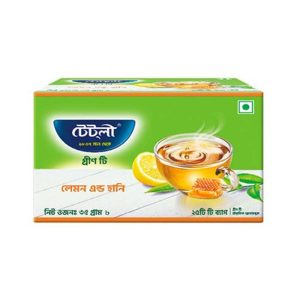 Tetley Green Tea Bag Lemon & Honey 25pcs 35gm