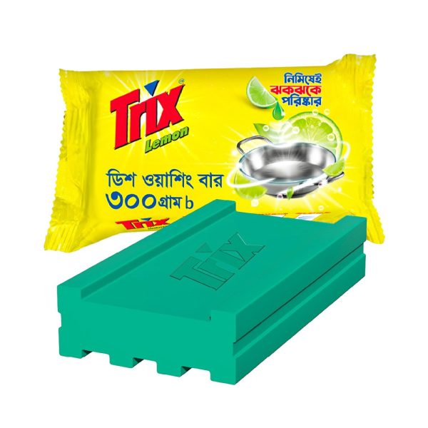 Trix Dish Washing Bar Lemon 300gm – Buy Groceries Online in Bangladesh ...